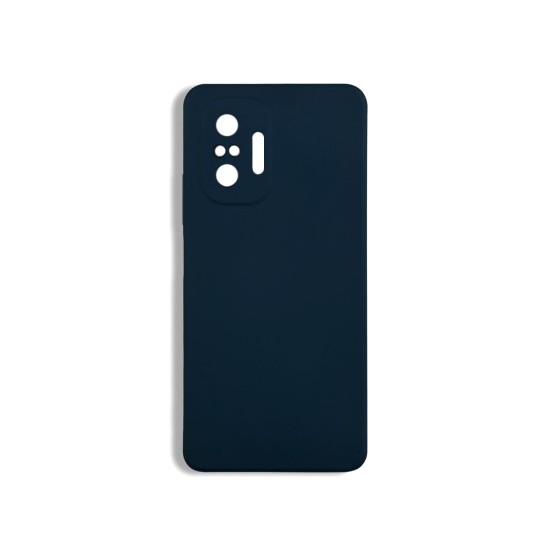 Capa de Silicone com Moldura de Câmera para Xiaomi Redmi 10 Pro Preto